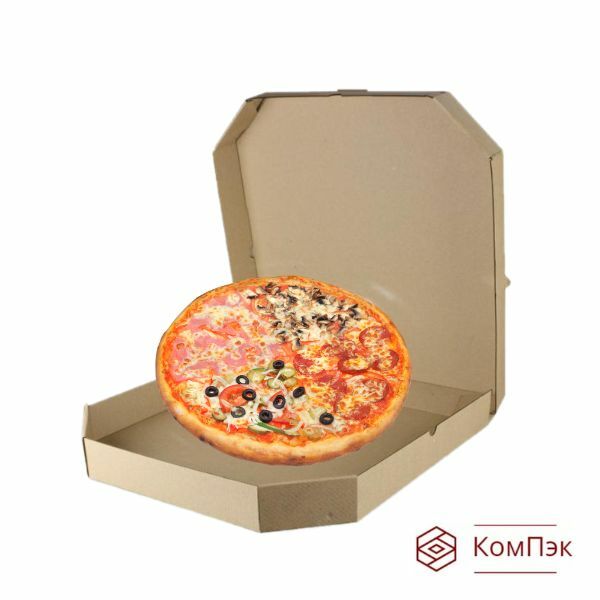 Упаковка для пиццы 440х440х48 скошенные углы&nbsp;